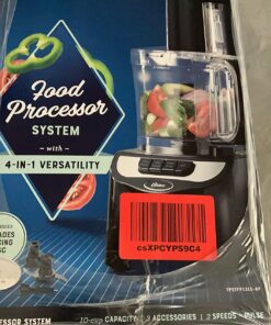 Oster FPSTFP1355 2-Speed 10-Cup Food Processor, 500-watt, Black 39 81Ug9lcaoDL