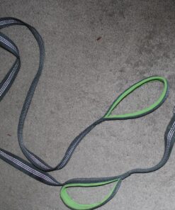 Mighty Paw Dual Handle Dog Leash - Reflective Lead with Two Handles - Dual Dog Leash Long - 2 Handle Dog Lead - Dog Leash with Traffic Loop Dog Leash 6 Foot (Grey/Green) Grey/Green 43 81Uh440217L