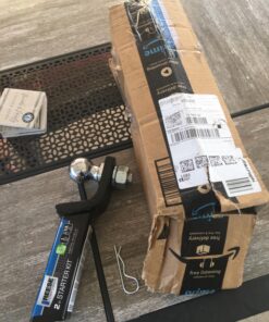 Reese 21536 Drawbar 2 Inch Square and Ballmount Towing 2 Inch Starter Kit, Black 29 81UhsCHoLvL