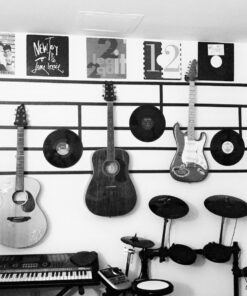 ProTapes Colored Crepe Paper Masking Tape, 60 yds Length x 1" Width, Black (Pack of 1) 1" (Pack of 1) 23 81Uifxn0ZL