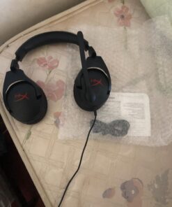 HyperX Cloud Stinger – Gaming Headset, Lightweight, Comfortable Memory Foam, Swivel to Mute Noise-Cancellation Mic, Works on PC, PS4, PS5, Xbox One/Series X|S, Nintendo Switch and Mobile ,Black 39 81UigJTvalL