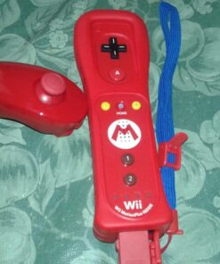 Nintendo Red Nunchuk for Wii 17 81UitObYWtL