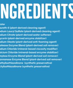 Seventh Generation Concentrated Laundry Detergent Liquid Free & Clear Fragrance Free 40 Fl Oz (Pack of 2) Free and Clear 35 81UjTHwOuBL 1