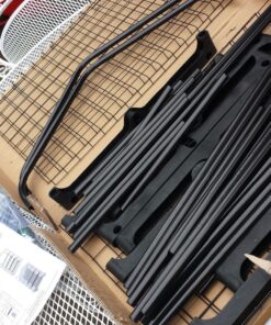 Gardman R687 4-Tier Mini Greenhouse, 27" Long x 18" Wide x 63" High,Black 39 81UksHduQL