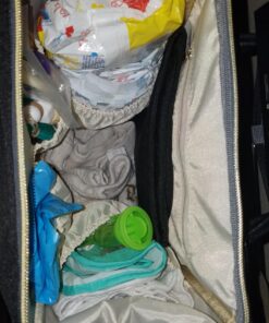 Ticent Diaper Bag Backpack Multifunction Travel Back Pack Large Maternity Nappy Bag Baby Changing Bags with Stroller Straps, Waterproof and Stylish Black 54 81Ul2RP51L