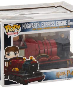 Funko POP Rides: Harry Potter - Hogwarts Express Engine with Harry Potter Action Figure 10 81UnmpHThS