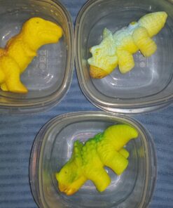 SCS Direct Animal Planet Super Grow Dinosaur Eggs 3 Pack - Toys Hatch and Grow to 3X Size in Water - T-Rex, Triceratops, & Ankylosaurus - Includes Dino Educational Fact Cards 30 81Uo5K76Z2L