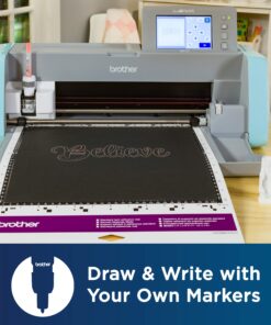 Brother ScanNCut Universal Pen Holder CAUNIPHL1, For Use with Specialty Pens and ScanNCut Pens, Fits a Wide Variety of Pens 9.6 - 11.4mm 7 81UoDG0r29L