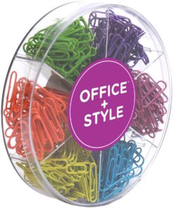 Office Style 28 mm Colored Paper Clips, 480-Pieces, Mixed, Medium (A1-28MM480PCSCLRPC) 8 81Upa1kmb1L