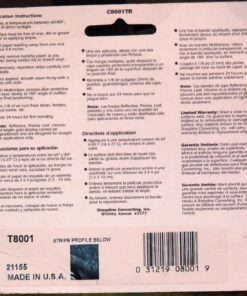 TRIMBRITE T8001 1/2X36 Black Pin Stripe 9 81Uq4b9prBL