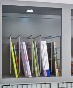 Rev-A-Shelf U-Shaped Wire Tray Divider Bakeware Cookie Sheet Organizer for Wall or Base Kitchen Cabinets for Face Opening of 3.25" Chrome, 596-10CR-52 1 Pack 29 81Uqz65mduL