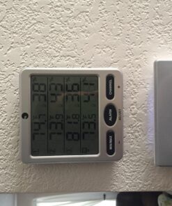 Ambient Weather WS-10 Wireless Indoor/Outdoor 8-Channel Thermo-Hygrometer with Three Remote Sensors 34 81UrDkjSDOL