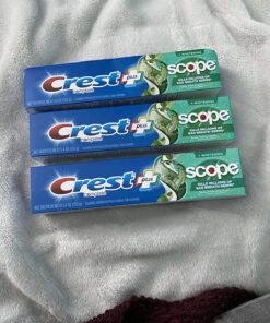 Crest + Scope Complete Whitening Toothpaste, Minty Fresh, 5.4 Oz (Pack of 3) Pack of 3 30 81UrDpJbFRL