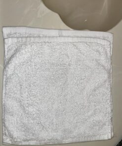 Utopia Towels Cotton Washcloths Set - 100% Ring Spun Cotton, Premium Quality Flannel Face Cloths, Highly Absorbent and Soft Feel Fingertip Towels (24 Pack, White) 24 44 81UtjiS2jML