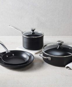 Le Creuset Toughened Nonstick PRO Cookware Set, 6 pc. 6pc Set 7 81UvNYt914L