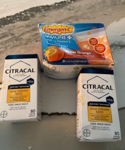 Emergen-C Immune+ Triple Action Immune Support Powder, BetaVia (R), 1000mg Vitamin C, B Vitamins, Vitamin D and Antioxidants, Super Orange – 30 Count 0.33 Ounce (Pack of 30) 40 81UwUAyKG6L 1