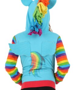 My Little Pony Girls' Little Rainbow Dash Blue Multi 4T 22 81UxLI NexL