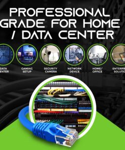 GearIT Cat 6 Ethernet Cable 10 ft (10-Pack) - Cat6 Patch Cable, Cat 6 Patch Cable, Cat6 Cable, Cat 6 Cable, Cat6 Ethernet Cable, Network Cable, Internet Cable - Blue 10 Feet 12 81Uxvxp6TcL