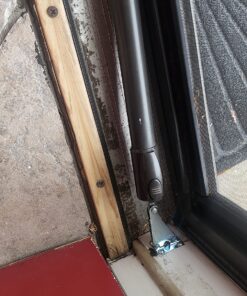 Prime-Line K 5031 2-7/8 In. Stamped Steel Zinc Plated Finish Screen Door Closer Jamb Bracket (Single Pack) 13 81Uz6aOc L