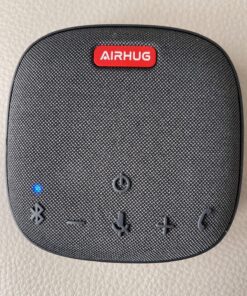 AIRHUG Bluetooth Speakerphone,Conference Speaker with Microphone,6 metes HD Voice Pick Up,Advanced Noise Reduction Algorithm,USB-C Plug & Play,Compatible with Zoom,MS Team,Skype 47 81Uzlk4y5PL