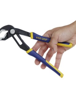 IRWIN VISE-GRIP GrooveLock Pliers Set, V-Jaw, 2-Piece (2078709) Regular Pliers Set 22 81V 9kQcgdL