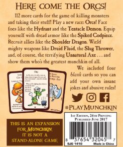 Steve Jackson Games Munchkin 2 - Unnatural Axe 13 81V in7x9L