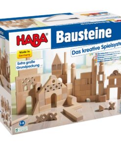 HABA Basic Building Blocks 102 Piece Extra Large Wooden Starter Set (Made in Germany) 22 81V wJmYEGL