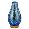Porseme Essential Oil Diffuser 3D Glass Aromatherapy Ultrasonic Humidifier Cool Mist, Auto Shut-Off, Timer Setting, BPA Free for Home Office Hotel Yoga Gym Leisure SPA Gift 100ml B1-100ml Volcano 45 81V0Nw6HWrL
