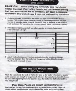 Kaytee Gravity Bin Feeder With Bracket Assorted 35 81V10rxnsGL