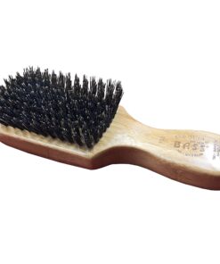 Bass Brushes 100% Wild Boar Bristle Classic Men's Club Style Hair Brush, with 100% Pure Bamboo Handle, Shines, Conditions, and Polishes. Model #153 17 81V2KTGLvXL