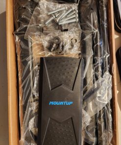 MOUNTUP UL Listed Full Motion TV Wall Mount for Most 42-82 inch TVs with Articulating Swivel and Tilt, TV Mount Max VESA 600x400mm, Holds up to 100lbs Fits 16" Stud MU0028 56 81V2SRjWZrL