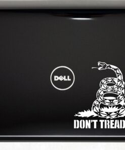 Don't Tread on Me - Medium Sized - 6 3/4" x 5 3/4" - die Cut Vinyl Decal for Windows, Cars, Trucks, Tool Boxes, laptops, MacBook - virtually Any Hard, Smooth Surface. Made and Ships from The USA! 15 81V35Sj1AhL