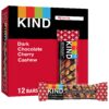 KIND Bars, Dark Chocolate Cherry Cashew, Healthy Snacks, Gluten Free, 12 Count 43 81V3AW1ojxL