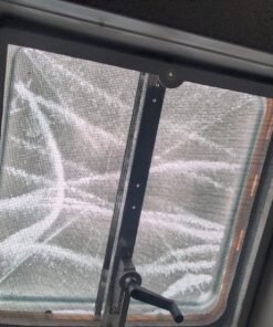 Camco Camper/RV Vent Insulator and Skylight Cover | Features 3 Layers to Reduce Heat Transfer & Increase A/C Efficiency | Fits Standard 14” Travel Trailer/RV Roof Vents (45192), Multicolor, 14" x 14" 39 81V3IfGaaL