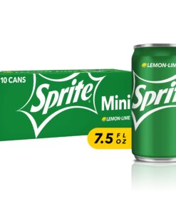 Alternative view of Sprite Can, 7.5 fl oz (pack of 10) Sprite 7.5 Ounce Mini Cans (Pack of 10)