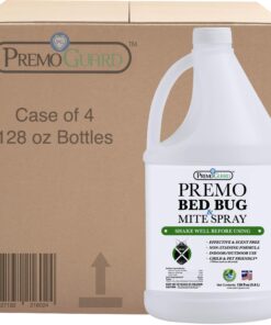 Bed Bug Spray Killer by Premo Guard – 24 oz – Fast Acting – Stain & Scent Free – Child & Pet Friendly – Best Extended Protection – Industry Approved – Satisfaction Guarantee 24 Fl Oz (Pack of 1) 22 81V3YEHsksL