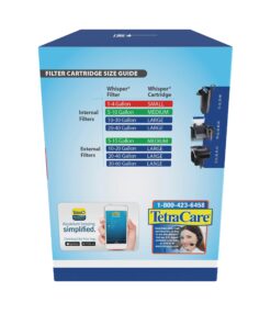 Tetra Whisper Bio-Bag Filter Cartridges For Aquariums - Unassembled BLUE Large 12 Count - Original 16 81V4eTtTDL