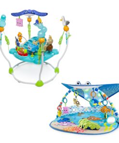 Bright Starts Disney Baby Finding Nemo Mr. Ray Ocean Lights & Music Gym, Ages Newborn + 26 81V84ZYXq7L