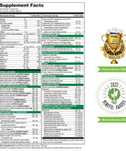 Vibrant Health, Green Vibrance, Vegan Superfood Powder, 15 Servings (FFP) 15 Servings (Pack of 1) Frustration-Free Packaging 16 81V85lsB9aL 1