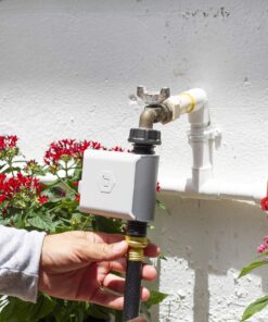 Orbit 21004 B-hyve Smart Hose Faucet Timer with Wi-Fi Hub, Compatible with Alexa,Gray 21004 Faucet Timer with Wi-Fi Hub 32 81V8rSkbJEL