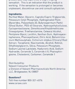 Alternative view of CeraVe Anti Aging Retinol Serum | Cream Serum for Smoothing Fine Lines and Skin Brightening | With Retinol, Hyaluronic Acid, Niacinamide, and Ceramides | 1 Ounce