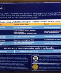 PUR PLUS Faucet Mount Replacement Filter 3-Pack, Genuine PUR Filter, 3-in-1 Powerful, Natural Mineral Filtration, Lead Removal, 9-Month Value, Blue (RF99993) Count of 3 Water Filters 31 81V9T8kKcML