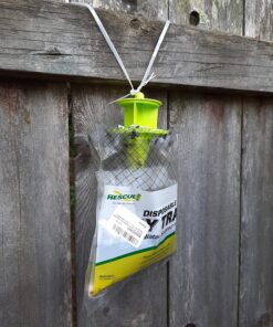 RESCUE! Outdoor Disposable Hanging Fly Trap 1-Pack 32 81VAKAczEAL
