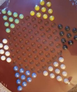 CHH 15" Jumbo Chinese Checkers with Marbles 29 81VAUuDCOL