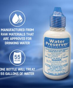 Alternative view of 55 Gallon Water Preserver Concentrate 5 Year Emergency Disaster Preparedness, Survival Kits, Emergency Water Storage, Earthquake, Hurricane, Safety