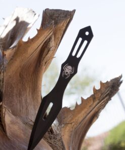 Alternative view of Under Control Tactical Best Throwing Knives for Competition - Includes Pack of 6 with Case - Kunai Knife Set for Martial Arts Ninjas