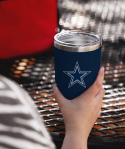 Alternative view of foco NFL unisex NFL Team Logo 30oz Insulated Stainless Steel Travel Mug Tumbler Dallas Cowboys 1 Count (Pack of 1) Team Color