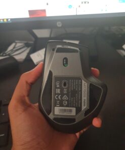 Rapoo Bluetooth Wireless Mouse, 4 Adjustable DPI Rechargeable , Multi-Device (3 Bluetooth+USB) Programmable Ergonomic Mouse with Side Roller, Laser Mouse for Laptop Desktop PC 59 81VGqpch8vL