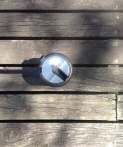 ToiletTree Products Toilet Brush with Lid - Sleek Toilet Bowl Brush and Holder - Toilet Scrubber Brush Set with Heavy-Weight Base - Lidded Toilet Bowl Cleaner Brush and Holder - Chrome Stainless Steel 47 81VHHDt2bUL