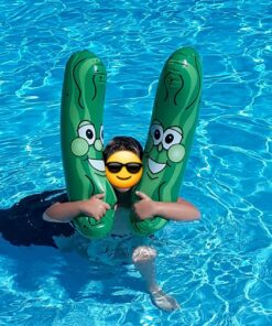 Rhode Island Novelty Giant Inflatable Pickles, 36 Inchs Long, 2 Pickles 2 PACK 25 81VHwJ0IRrL